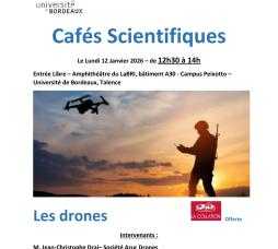 Cafés scientifiques-Les drones